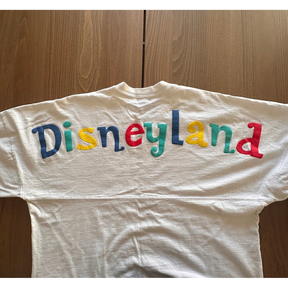 Retired Disney Parks Small World Spirit Jersey Disneyland White Long Sleeve - Picture 6 of 7